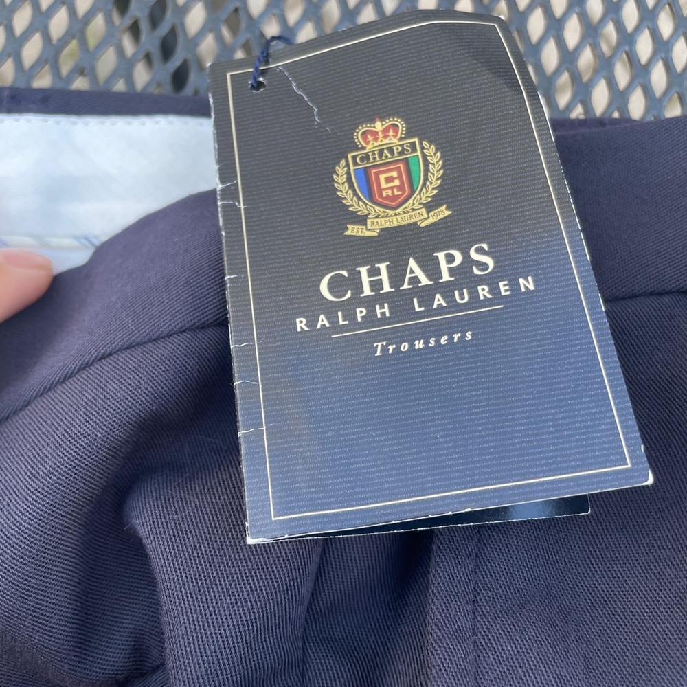 NWT Chaps x Ralph Lauren Men's Navy Pants